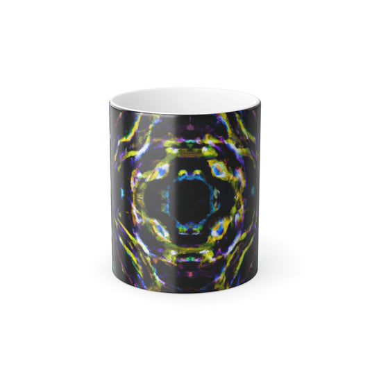 Lorenzo Villareale Trippy Infinity Patterns  11oz Color Morphing Mug