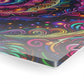 Vibrant Infinity Voyage. Trippy infity Pattern 1/4" Glossy Acrylic Art