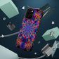 Vibrant Infinity Aurora. Neon Trippy Infinity Patterns Premium Art Magsafe Magnet Tough IPhone 13 14 15 Pro Plus Max and Mini in Matte and Glossy Phone cases