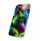 Neon Nectar Flutter. NEON Butterflies Tough Phone Case