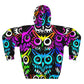 TDB Psychedelic Rave Owl Unisex Hoodie