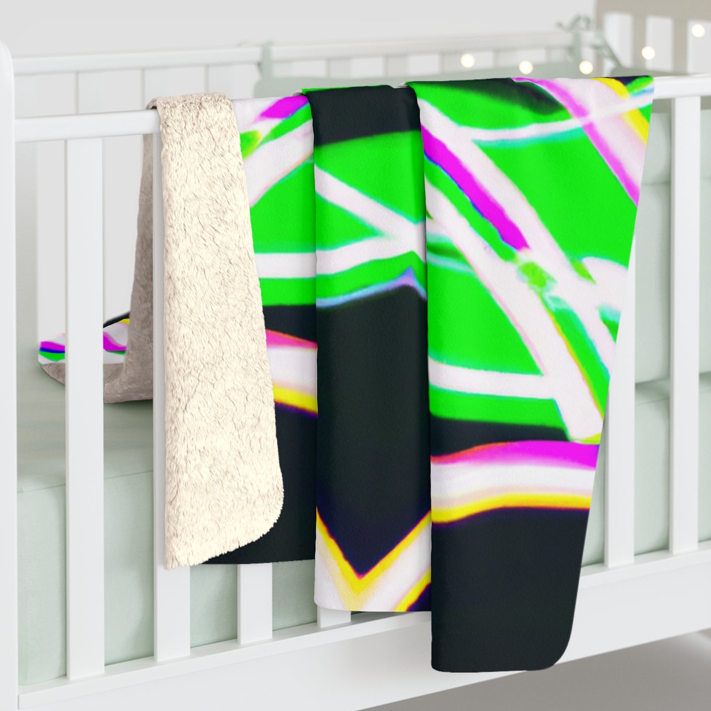 Giovanni della Cappella - Trippy Infinity Patterns Sherpa Blanket