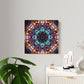 Electric Dreamscape. Trippy Infinity Patterns Acrylic Art Panel
