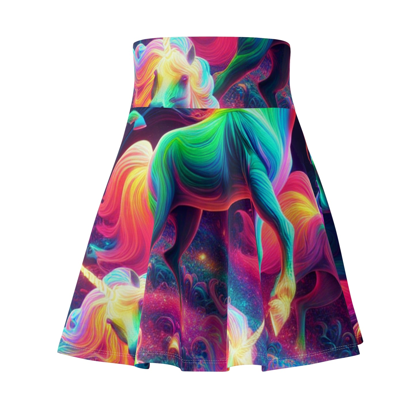 Giovanni di Corrado -NEON Unicorns Woman' Skater Skirt