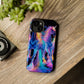 Neon Unicorn Bliss Neon Unicorns Premium Art Magsafe Magnet Tough IPhone 13 14 15 Pro Plus Max and Mini in Matte and Glossy Phone cases
