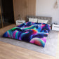 Ambrosius da Vinci - NEON Unicorns Microfiber Duvet Cover