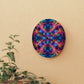 "Vibrant Neon Infinity" Infinity Patterns Art Acrylic Clock