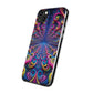 Neon Infinity Dreamscape. Infinity Patterns Art Polycarbonate Phone Case