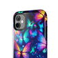 Neon Flutterings. NEON Butterflies Tough Phone Case Iphone 6 7 8 9 10 11 12 13 14 SE X XR XS Pro Max Mini Plus