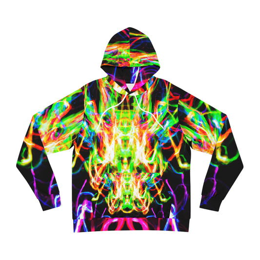 "Eternal Chroma-Vortex" -Trippy Infinity Patterns AOP Hoodie