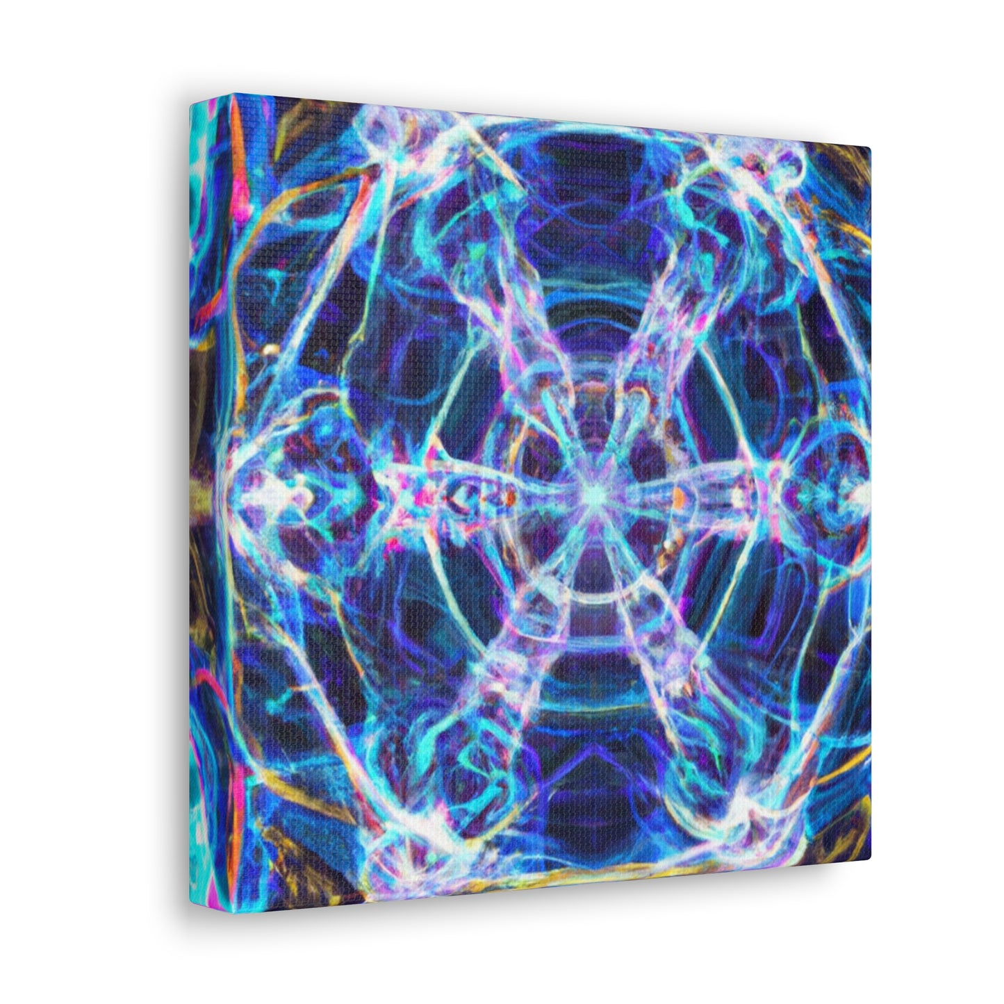 Psychedelic Infinity Visions Trippy Infinity Patterns Art Canvas