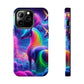 "Dreamworld Enchantment" NEON Unicorns Tough Phone Case