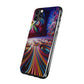 Vibin' Neon Infinity. Infinity Patterns Art Polycarbonate Phone Case