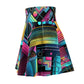 Piero della Francesca - Trippy Infity Patterns Woman's Skater Skirt
