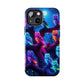 "Neon Nocturne" NEON Owls Tough Phone Case