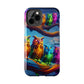 Neon Nocturnal Jazz NEON Owls Tough Phone Case