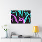'Neon Unicorn Pod' NEON Unicorns Art Canvas