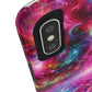 Vortex of Luminescence. Trippy Infinity Patterns Tough Phone Case