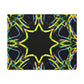 Vivid Neon Dreams of Infinity. Trippy Infinity Patterns Art Canvas