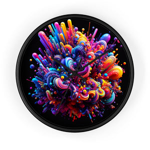 Eulalia Donatti - Trippy Infinity Patterns Wall Clock