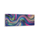 "Infinite Parallax of Neon Hues" Trippy infinity Pattern 1/4" Glossy Acrylic Art