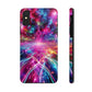 Vortex of Luminescence. Trippy Infinity Patterns Tough Phone Case