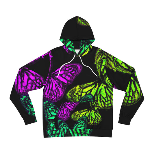"Butterfly Glo-bow" - Butterflies AOP Hoodie