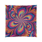 Neon Infinity Fantasia. Trippy Infinity Patterns Comforter Blanket