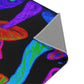 Neon Splendour. Butterflies & Mushrooms Area Rug