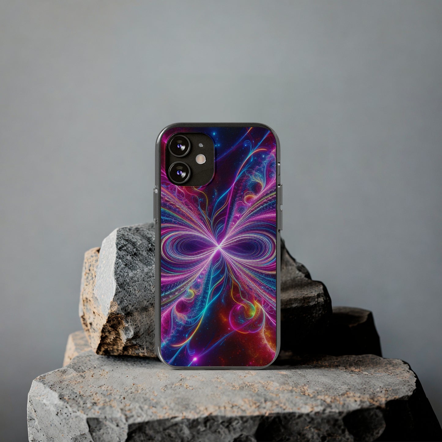 Neon Infinity Dreams Infinity Patterns Art Polycarbonate Phone Case