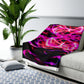 Hans van Heyde - Trippy Infinity Patterns Sherpa Blanket