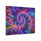 "Infinite Vibrance" Trippy infity Pattern 1/4" Glossy Acrylic Art