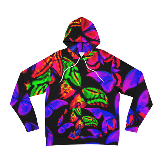 "Bright Flight of Fancy" - Butterflies AOP Hoodie