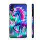 "Rainbow Dreams in Neon" NEON Unicorns Tough Phone Case