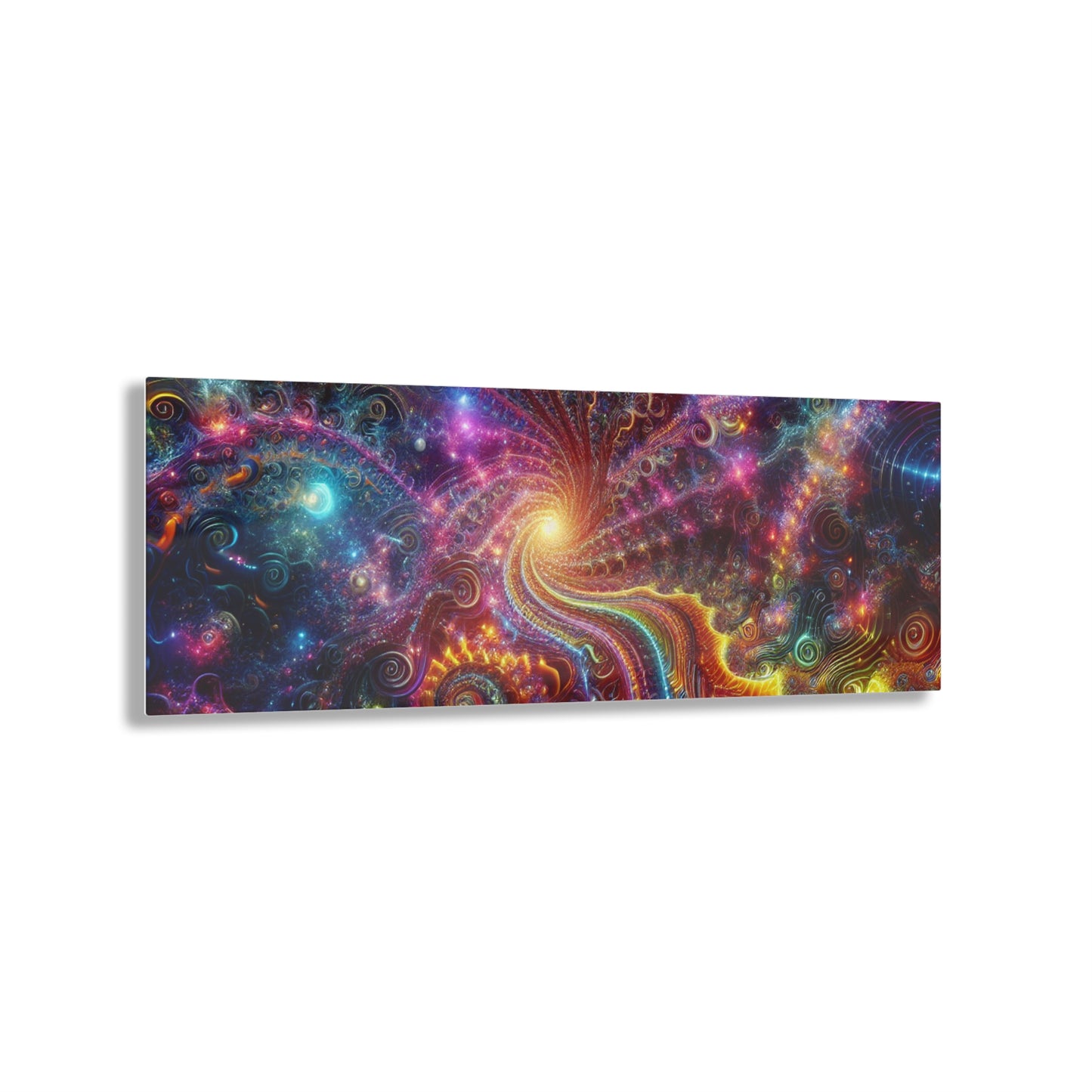 Interstellar Illuminexion Trippy infinity Pattern 1/4" Glossy Acrylic Art