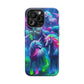 Vivid Dreamscape of Neon Unicorns Neon Unicorns Premium Art Magsafe Magnet Tough IPhone 13 14 15 Pro Plus Max and Mini in Matte and Glossy Phone cases