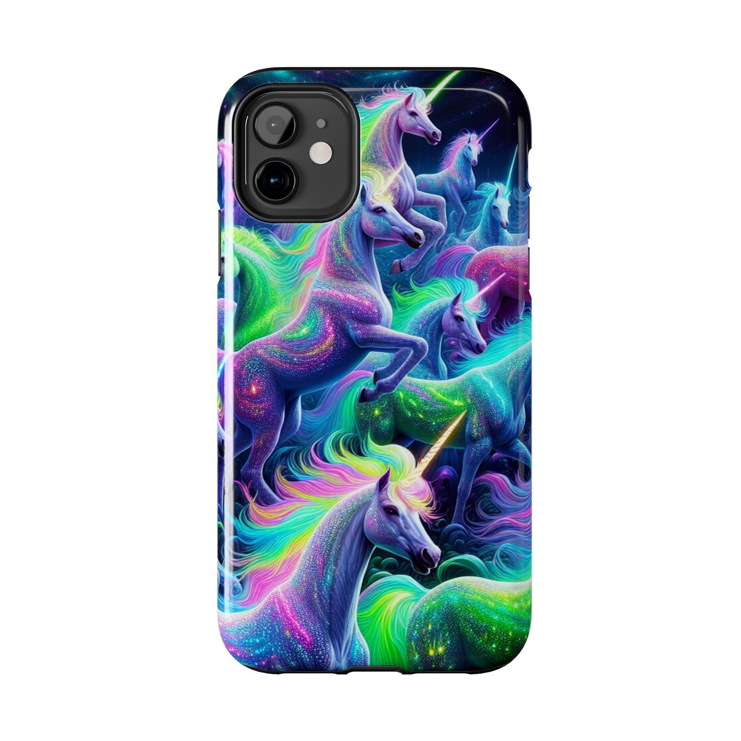Neon Raindance Unicorns NEON Unicorns Tough Phone Case