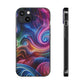 Neon Dreamscapes Infinity Patterns Art Polycarbonate Phone Case