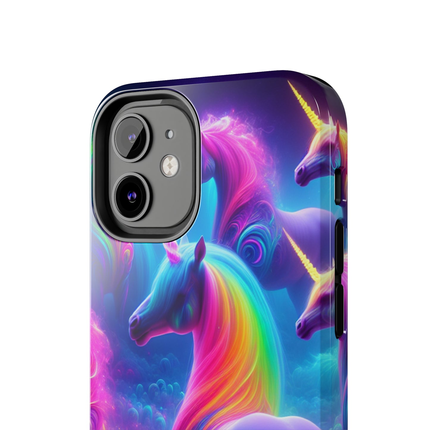 "Dreamworld Enchantment" NEON Unicorns Tough Phone Case