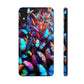 "Illuminated Flight" NEON Butterflies Tough Phone Case
