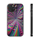 VibrancyInfiniteNeonacopia Infinity Patterns Art Polycarbonate Phone Case