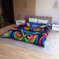 Giovanni da Cresta - NEON Owls Microfiber Duvet Cover
