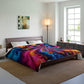 Cosmic Vibrazionz. Trippy Infinity Patterns Comforter Blanket