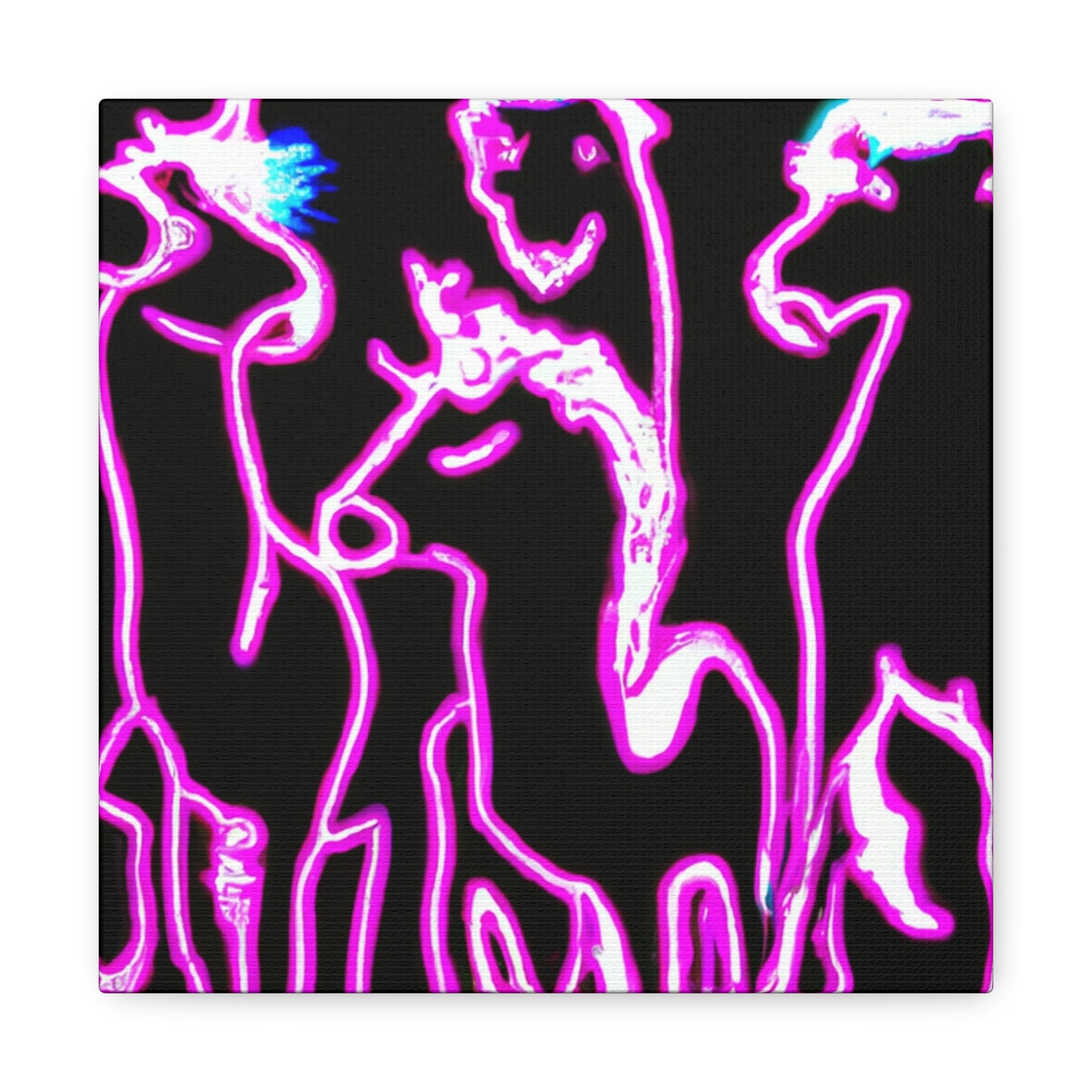 NeoNirvana. NEON Unicorns Art Canvas
