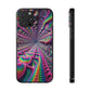 VibrancyInfiniteNeonacopia Infinity Patterns Art Polycarbonate Phone Case