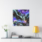 Interdimensional Fantasia. Trippy Infinity Patterns Art Canvas