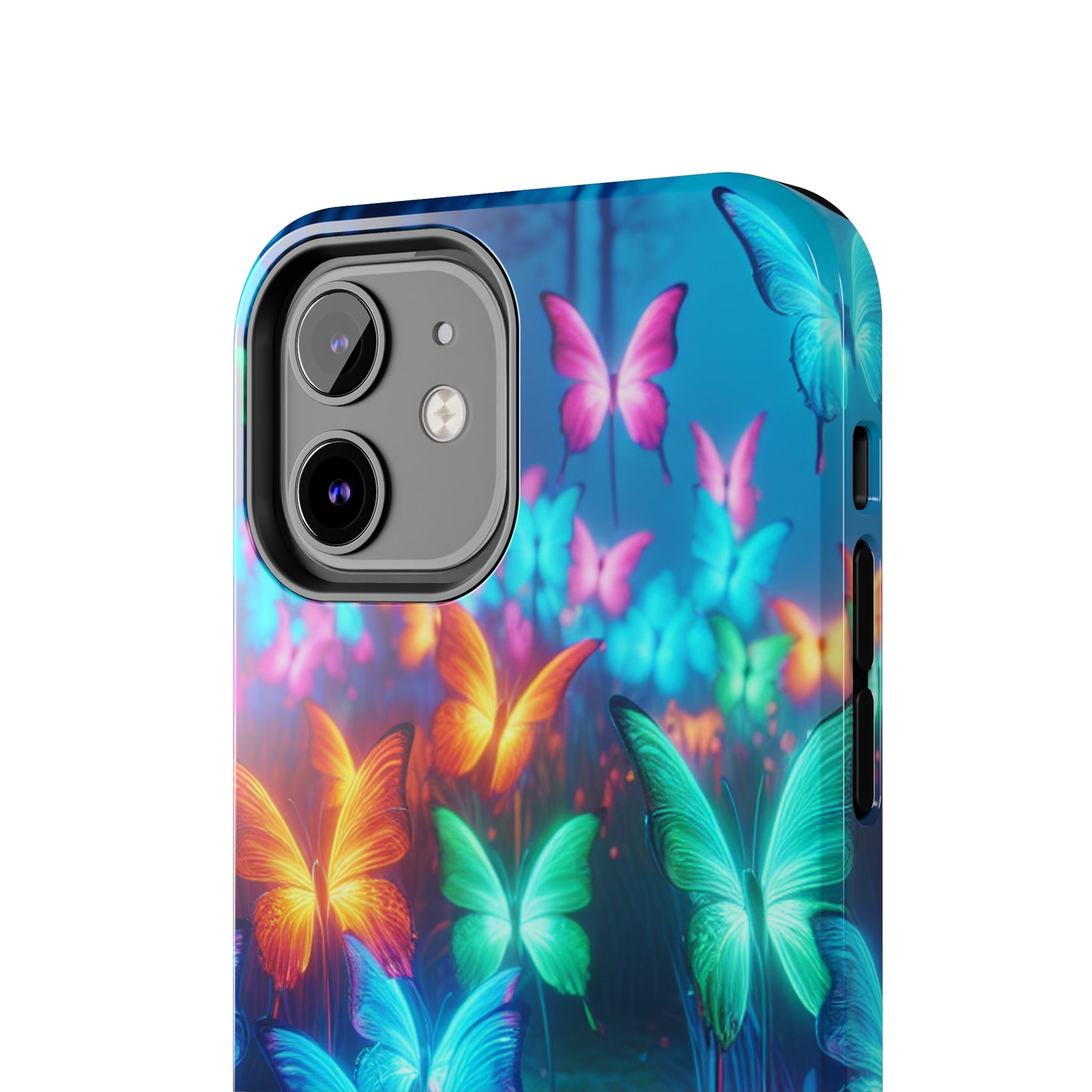 Neon Whispers. NEON Butterflies Tough Phone Case