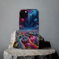 Mesmerizing Neon Infinity Infinity Patterns Art Polycarbonate Phone Case Samsung Galaxy s21 s22 Google Pixel 6 Iphone 11 12 13 14 Pro Max Mini Plus