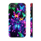 "Vibrance in Flight" NEON Butterflies Tough Phone Case