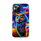 Neon Night Owls. NEON Owls Tough Phone Case
